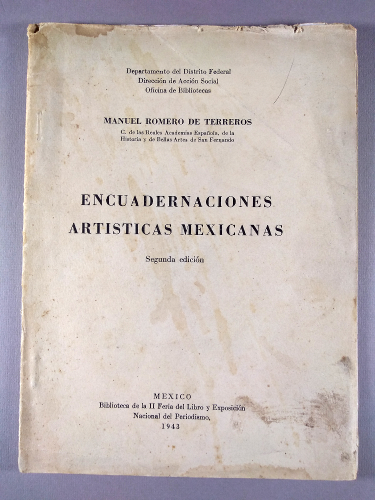 Encuadernaciones artísticas mexicanas