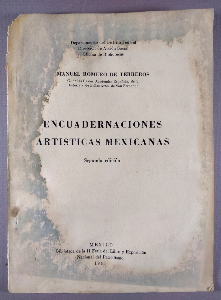 Encuadernaciones artíticas mexicanas