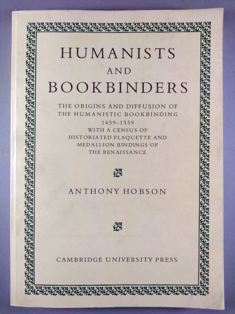 Humanists and bookbinders