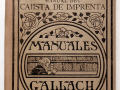Manual del Cajista de Imprenta. Fabregues y Saavedra