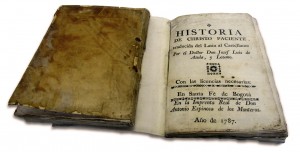 Primer libro impreso en Colombia. Biblioteca Histórica Archivo de Bogotá